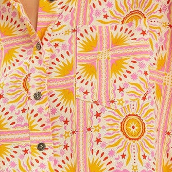 Heyson 2 Piece Celestial Boho Shorts and Top Set - Picture 9 of 12